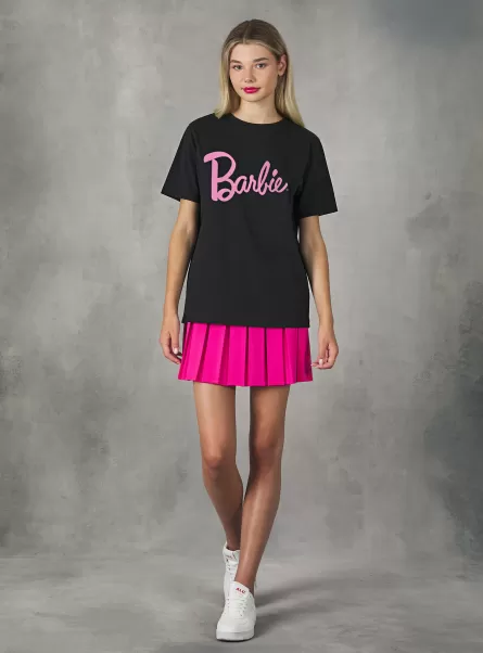Donna Uscita Maglietta Barbie / Alcott T-Shirt Bk1 Black