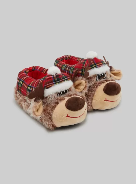 Scarpe Stiloso Alcott Donna Pantofole Renna Christmas Collection Rein Reindeer