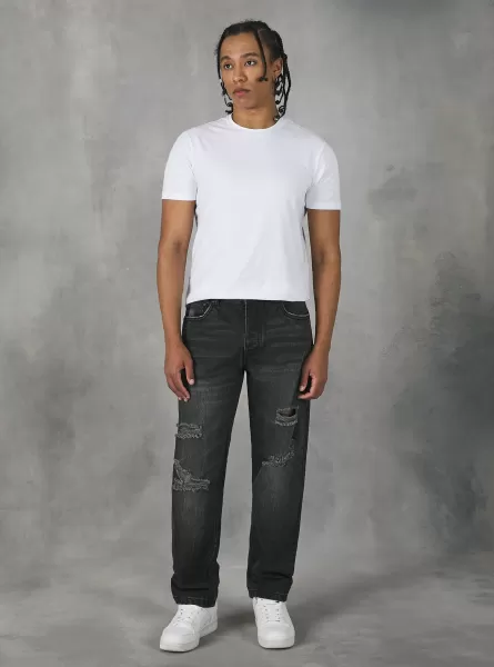 Uomo Jeans Concorrenza D000 Black Jeans 90S Slim Fit Alcott