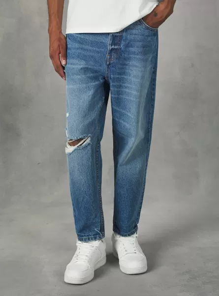 Uomo Jeans Carrot Fit Domanda D005 Light Blue Alcott Jeans