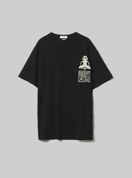 Maglietta One Piece / Alcott T-Shirt 2024 Bk3 Black Charcoal Uomo